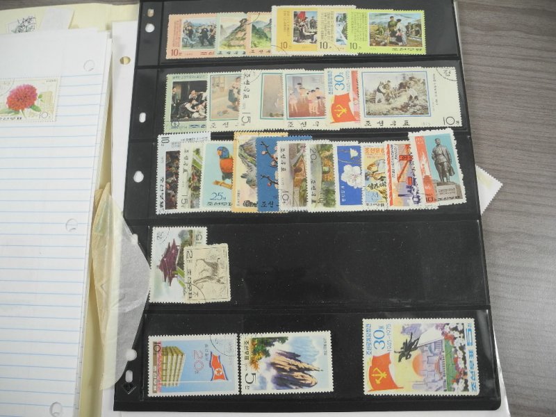 NORTH KOREA, CUBA &, accumulation of Stamps & Souvenir Sheets