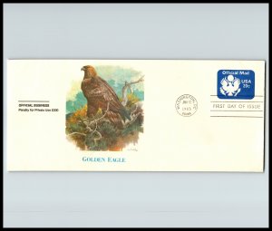 US UO73 Official Mail Fleetwood U/A FDC