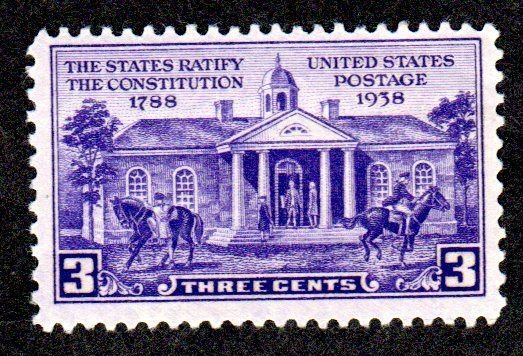 USA. Scott # 835  MH, Cat = $ 0.45, Lot 220354 -01
