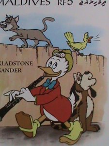 ​MALDIVES STAMP-1995 SC#2059a DONALD DUCK FAMILY ORCHESTRA -DISNEY CARTOON MNH