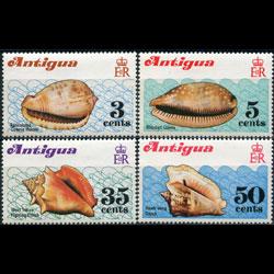 ANTIGUA 1972 - Scott# 288-91 Seashells Set of 4 NH