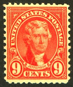 U.S. #641 MINT OG NH
