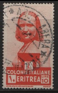 ERITREA, 167, USED, 1934, ERITREAN WOMAN