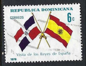 Dominican Republic 767 VFU FLAGS Z3381-3