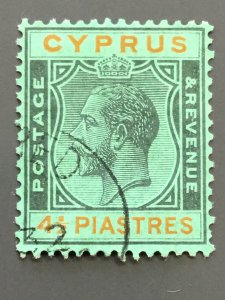 Cyprus 102 F-VF Used. Scott $ 5.25