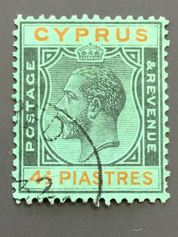 Cyprus 102 F-VF Used. Scott $ 5.25