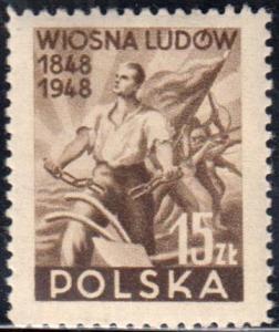 Poland Scott 417 Mint never hinged.