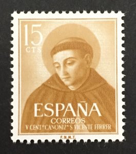 Spain 1955 #842, St. Vincent Ferrer, MNH.