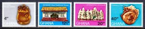 Ghana - Scott #406-409 - MNH - Gum bump #409 - SCV $2.80