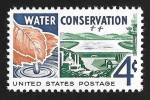 1150 4 cents Water Conversation Stamp mint OG NH EGRADED SUPERB 98 XXF