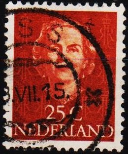 Netherlands. 1949 25c. S.G.690 Fine Used