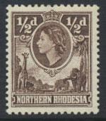 Northern Rhodesia  SG 61  SC# 61 MLH  see detail and scan