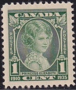 Canada SC# 211 FVF/MNH