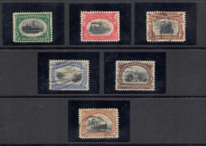 1901 USA, Yvert Catalog #138-43 - Buffalo Exhibition - 6 Values - Used