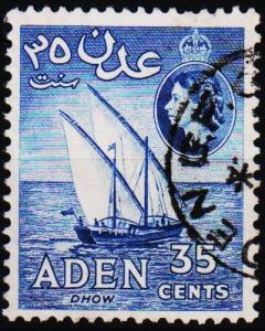 Aden.1953 35c  S.G.56 Fine Used