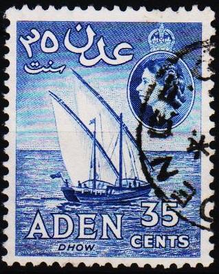 Aden.1953 35c  S.G.56 Fine Used