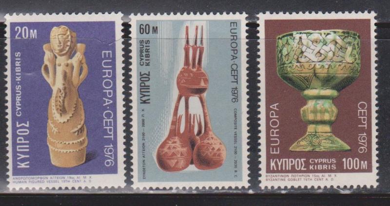 CYPRUS Scott # 445-7 MNH - Europa Issue