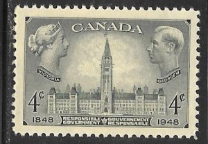 Canada 277: 4c Parliament, MNH, VF