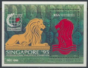 South Africa  Singapore Philatelic SC# 915 SG MS883 MNH see details & scans