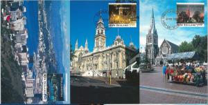 59112 - NEW ZEALAND - POSTAL HISTORY: SET of 5 MAXIMUM CARD 1995 - ARCHITECTURE