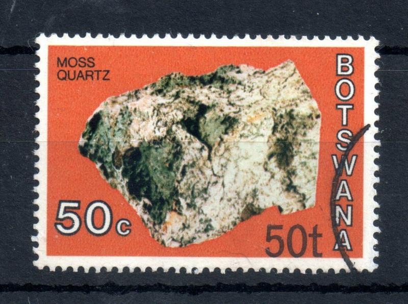 Botswana 1976 50t on 50c Misplaced Surcharge variety SG#378A WS13466