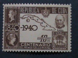 ​CUBA-1940-SC#C32  CENTENARY-OF THE 1ST POSTAGE STAMP  - MINT VERY FINE-