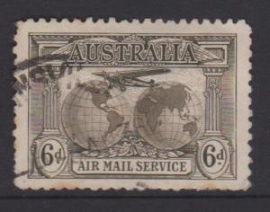 Australia Sc#C3 Used - very small thin on back