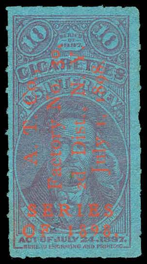 U.S. REV. TAXPAIDS TA59  Used (ID # 86051)