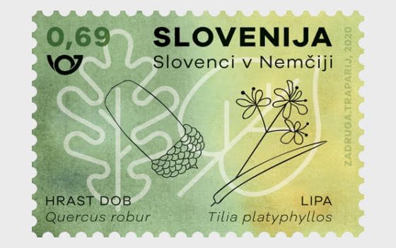 2020 Slovenia Slovenes in Germany  (Scott 1411) MNH