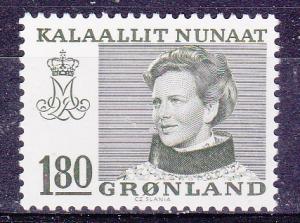 GREENLAND  97 MH 1977 1.80k MARGRETHE DEFIN.