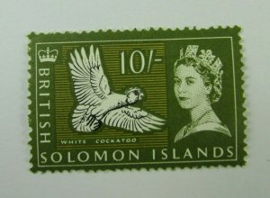 British Solomon Islands  SC#141  White Cockatoo   MNH stamp