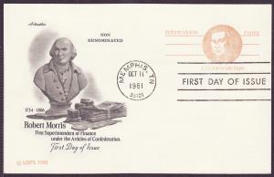 UX92 Robert Morris Artmaster FDC