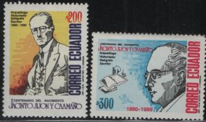 ECUADOR 1273-4 MNH F/VF SET OF 2