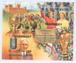 Guernsey #635 Mint (NH) Souvenir Sheet (Soccer)