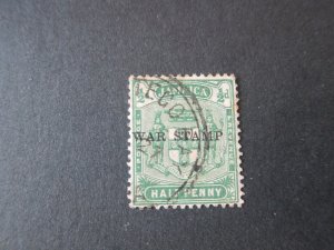 Jamaica 1916 Sc MR1a FU