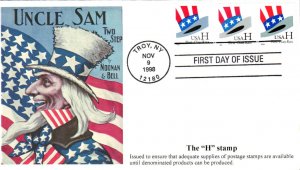 #3260//68 Uncle Sam Hat S & T FDC