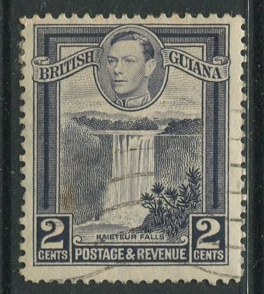 British Guiana - Scott 231 - KGVI- Definitive -1938 - FU - Single 2c Stamp