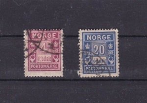 NORWAY MOUNTED MINT OR USED STAMPS ON  STOCK CARD  REF R855