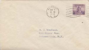 United States York Albany 1933 machine  3c American Philatelic Society Centur...