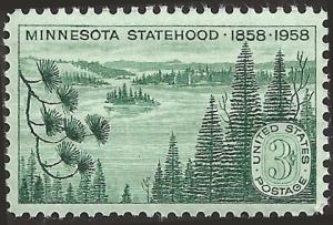 # 1106 MINT NEVER HINGED MINNESOTA STATEHOOD