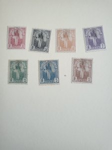 Stamps French Guinea Scott #J1-7 h