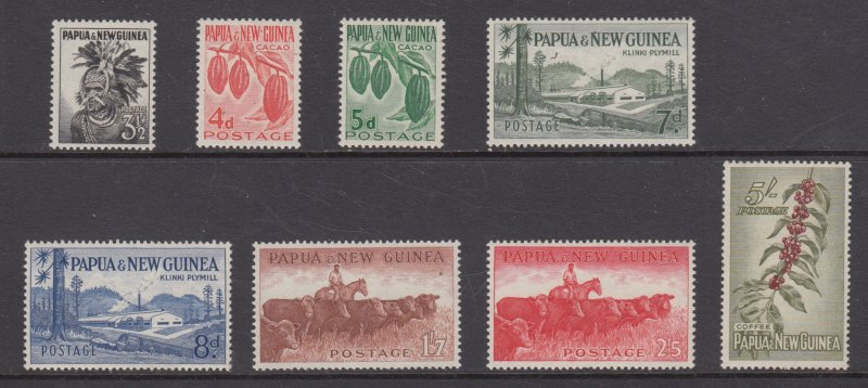 Papua New Guinea    #139-46     mnh     cat $70.25