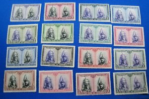 SPAIN  1928  -  SCOTT # B74-B105       MH