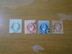 Austria  #28-31   used