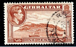 Gibraltar, Scott #108, Used