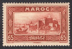 FRENCH MOROCCO SCOTT 136