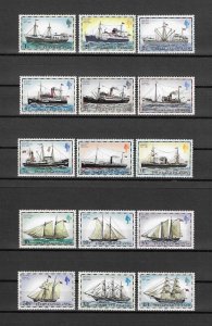 FALKLAND ISLANDS 1978/82 SG 331B/45B MNH Cat £13