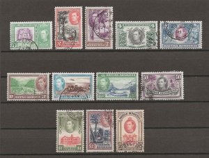 BRITISH HONDURAS 1938/1947 SG 150/61 USED Cat £120