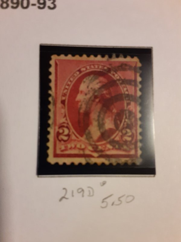 *United States #219D               Used