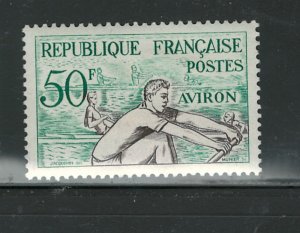 FRANCE 1953 SPORTS #700 - 705 MH C.V. $67.50